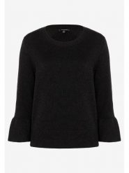 More & More Sweter w kolorze czarnym rozmiar: 36. Czarne swetry klasyczne damskie More & More, s, z wiskozy, bez kołnierzyka. Za 149.31 zł.
