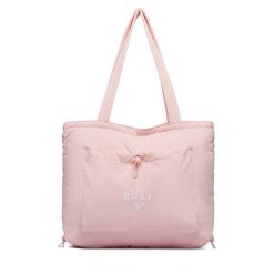 Torebka Roxy. Czerwone shopper bag Roxy, bez wzorów, bez dodatków. Za 69.99 zł.