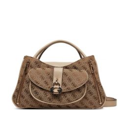 Torebka Guess. Brązowe torebki klasyczne damskie Guess, bez dodatków. Za 749.99 zł.