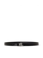 LAUREN RALPH LAUREN Pasek 412P18556001 Czarny. Czarne paski damskie Lauren Ralph Lauren, bez wzorów. Za 469.99 zł.