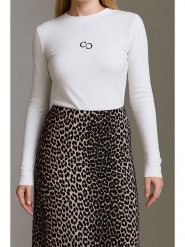 Cotton Candy Koszulka w kolorze białym rozmiar: M. Białe koszulki damskie Cotton Candy, m, bez wzorów, bez kołnierzyka, bez ramiączek. Za 139.54 zł.