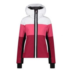 Kurtka damska narciarska CMP 33W0706. Białe kurtki sportowe damskie CMP, na zimę, xl, bez wzorów, bez kaptura. W wyprzedaży za 724.15 zł.