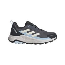 Damskie buty trekkingowe adidas Terrex Anylander. Niebieskie obuwie trekkingowe damskie Adidas, z materiału, przed kolano, bez zapięcia. Za 369.00 zł.