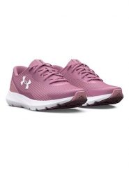 Under Armour Buty "Surge 3" w kolorze jasnoróżowym do biegania rozmiar: 42. Różowe obuwie sportowe damskie Under Armour, bez zapięcia, do biegania. Za 69.75 zł.