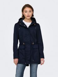 ONLY Parka w kolorze granatowym rozmiar: S. Niebieskie parki damskie Only, s, bez kaptura. Za 136.13 zł.