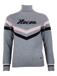 Peak Mountain Sweter w kolorze szarym rozmiar: L. Szare swetry klasyczne damskie Peak Mountain, l, ze splotem, bez kołnierzyka. Za 233.33 zł.