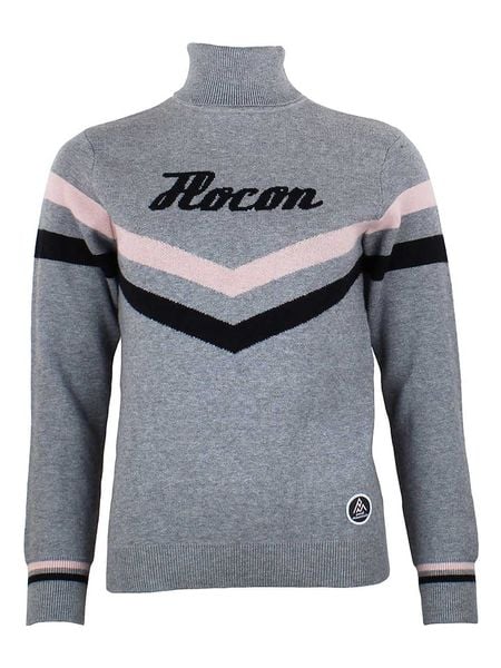 Peak Mountain Sweter w kolorze szarym rozmiar: M. Szare swetry klasyczne damskie Peak Mountain, m, ze splotem, bez kołnierzyka. Za 135.49 zł.