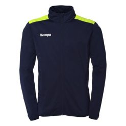 Kurtka z dresu Kempa Emotion 27. Niebieskie kurtki damskie Kempa, xl, bez wzorów, z dresówki, z kapturem. Za 164.92 zł.
