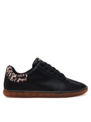 DKNY Sneakersy K1567385 Czarny. Czarne obuwie sportowe damskie DKNY, ze skóry, bez zapięcia. Za 359.99 zł.