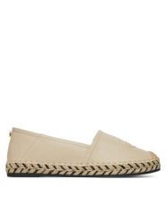 Beverly Hills Polo Club Espadryle WSS990-254 Beżowy. Brązowe espadryle damskie Beverly Hills Polo Club, bez wzorów, z materiału, bez obcasa. Za 139.99 zł.