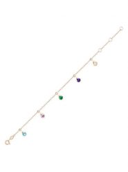 OR Carats Złota bransoletka z kamieniami szlachetnymi rozmiar: onesize. Żółte bransoletki damskie OR Carats, złote. Za 1,217.99 zł.