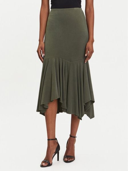 Guess Spódnica midi W5YD85 KCTB2 Zielony Regular Fit. Zielone spódnice damskie Guess, m, z aplikacjami, z wiskozy, midi. Za 279.99 zł.