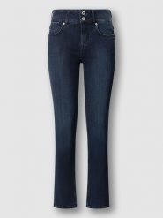 Pepe Jeans Dżinsy - Slim fit - w kolorze granatowym rozmiar: W25/L32. Niebieskie jeansy damskie Pepe Jeans. Za 239.99 zł.