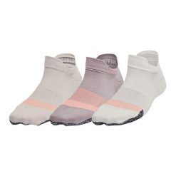 Skarpety treningowe damskie Under Armour Breathe NS Tab 3 Pack. Białe obuwie sportowe damskie Under Armour, bez wzorów. Za 69.99 zł.