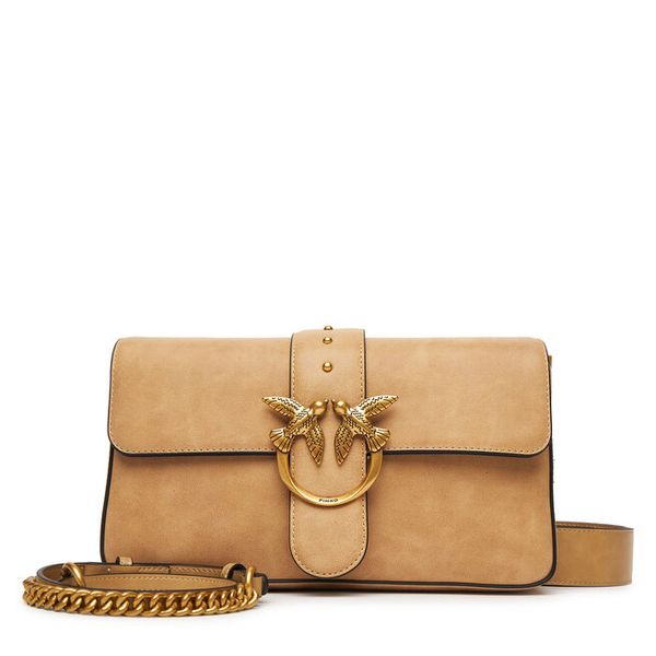 Torebka PINKO. Brązowe torebki klasyczne damskie Pinko, bez dodatków. Za 1,849.00 zł.