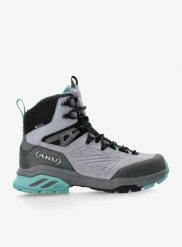 Buty GORE TEX damskie AKU Reactive GTX. Fioletowe obuwie trekkingowe damskie Aku, z gore-texu, przed kolano, bez zapięcia. Za 714.99 zł.