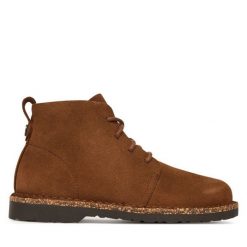 Trapery Birkenstock. Brązowe trapery damskie Birkenstock, bez zapięcia. Za 769.99 zł.