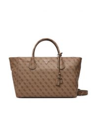 Guess Torebka Marissa Logo HWSG24 82240 Brązowy jasny. Brązowe torebki klasyczne damskie Guess, ze skóry, bez dodatków. Za 674.99 zł.