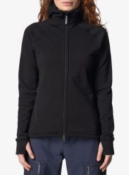 Bluza polarowa damska Houdini Power Houdi. Czarne bluzy damskie Houdini, m, bez wzorów, z elastanu, bez kaptura. Za 720.49 zł.