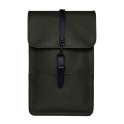 Wodoodporny Plecak. Zielone plecaki Rains, bez wzorów. Za 581.99 zł.