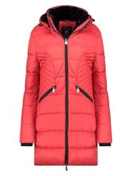 ANAPURNA Płaszcz pikowany "Beeana" w kolorze czerwonym rozmiar: XXL. Czerwone płaszcze damskie ANAPURNA, xxl, bez wzorów, bez kaptura. Za 260.99 zł.