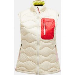 Kamizelka Peak Performance puchowa damska Helium Utility Down Vest beżowa - L. Brązowe kamizelki damskie Peak Performance, l, bez wzorów, z puchu, bez kaptura. W wyprzedaży za 819.00 zł.