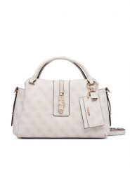 Guess Torebka Yvonne Logo HWSG23 78060 Kremowy. Białe torebki klasyczne damskie Guess, ze skóry, bez dodatków. Za 634.99 zł.