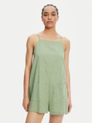 Roxy Kombinezon Lavender Haze ERJWO03014 Zielony. Zielone sukienki damskie Roxy, bez wzorów, z bawełny, bez ramiączek. Za 219.99 zł.