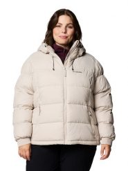 Columbia Kurtka zimowa "Pike Lake II" w kolorze beżowym rozmiar: XL. Brązowe kurtki damskie Columbia, na zimę, xl, bez wzorów, z puchu, bez kaptura. Za 311.85 zł.