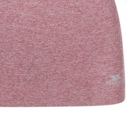 Top Sportowy Damski Pelina Suwak Do Połowy, Z Długim Rękawem. Czerwone swetry klasyczne damskie Trespass, l, bez kołnierzyka. Za 115.99 zł.