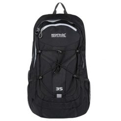 Plecak Atholl II O Pojemności 35 Litrów. Czarne plecaki Regatta, bez wzorów. Za 169.99 zł.