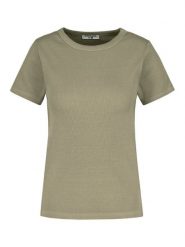 Sublevel Koszulka w kolorze khaki rozmiar: S. Brązowe bluzki damskie Sublevel, s, bez wzorów, bez kołnierzyka, bez ramiączek. Za 66.16 zł.