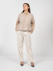 Liu Jo Bluza | TF2198 MA55L | Kobieta | Beżowy. Brązowe bluzy damskie Liu Jo, l, bez wzorów, z poliamidu, bez kaptura. W wyprzedaży za 369.00 zł.