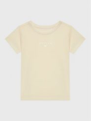 4F T-Shirt HJZ22-JTSD002 Beżowy Regular Fit. Brązowe koszulki i t-shirty dziewczęce 4F, bez wzorów, z bawełny, bez kołnierzyka, bez ramiączek. Za 29.99 zł.