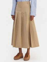 Weekend Max Mara Spódnica trapezowa Orme 2615101111 Beżowy Regular Fit. Brązowe spódnice damskie Weekend Max Mara, bez wzorów, z syntetyku. Za 1,239.00 zł.