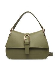 Furla Torebka Flow Mini WB01032 BX2045 BG 4555S Zielony. Zielone torebki klasyczne damskie Furla, ze skóry, bez dodatków. Za 1,859.00 zł.