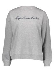 Pepe Jeans Bluza w kolorze szarym rozmiar: M. Szare bluzy damskie Pepe Jeans, m, bez wzorów, z jeansu, bez kaptura. Za 175.67 zł.