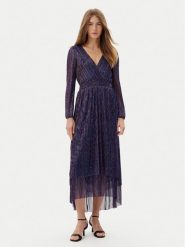 Pepe Jeans Sukienka codzienna Althea PL953637 Fioletowy Regular Fit. Fioletowe sukienki damskie Pepe Jeans, bez wzorów, z jeansu, bez ramiączek. Za 469.99 zł.