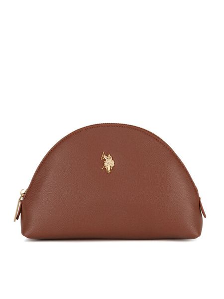 U.S. Polo Assn. Kosmetyczka BIUXT8384WVP Brązowy. Brązowe kosmetyczki damskie U.S. Polo Assn., bez wzorów. Za 149.99 zł.
