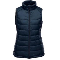 Kamizelka Termiczna Stavanger Dla Kobiet. Niebieskie kamizelki damskie STORMTECH, m, bez wzorów, z puchu, bez kaptura. Za 491.99 zł.