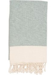 Samimi Chusta hammam w kolorze zielono-beżowym - 180 x 100 cm rozmiar: onesize. Szare chusty damskie Samimi, bez wzorów, z bawełny. Za 100.99 zł.
