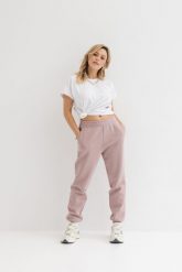SPODNIE CELINE LILA XS - Flawless. Spodnie dresowe damskie Flawless, bez wzorów, z bawełny. Za 155.00 zł.