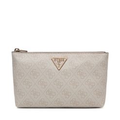 Kosmetyczka Guess. Białe kosmetyczki damskie Guess, z aplikacjami. Za 264.99 zł.