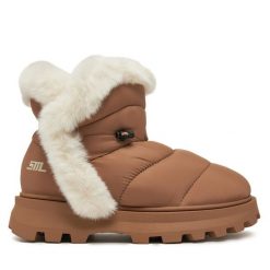 Śniegowce Steve Madden. Brązowe śniegowce damskie Steve Madden. Za 669.99 zł.