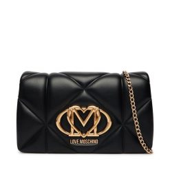 Torebka LOVE MOSCHINO. Czarne torebki wieczorowe damskie Love Moschino, bez wzorów, bez dodatków. Za 789.99 zł.