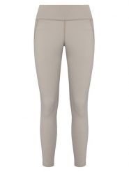 Reebok Legginsy 100076185 Beżowy Slim Fit. Brązowe legginsy sportowe damskie Reebok, l, bez wzorów, z syntetyku, na fitness i siłownię. Za 269.99 zł.