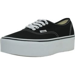 Buty VANS VN0A5KXXBMX1 AUTHENTIC STACKFORM Czarny. Czarne obuwie trekkingowe damskie Vans, z tkaniny, bez zapięcia. Za 355.99 zł.