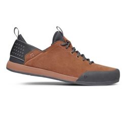Buty do wspinaczki Black Diamond Session Suede. Brązowe obuwie sportowe damskie Black Diamond, z gumy, bez zapięcia, do biegania. Za 629.00 zł.
