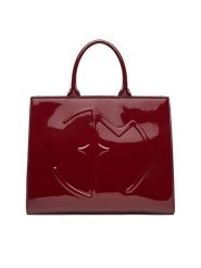 Eva Minge Torebka EO-ALICE-LDA8226-1 Bordowy. Czerwone torebki klasyczne damskie Eva Minge, z materiału, bez dodatków. Za 239.99 zł.