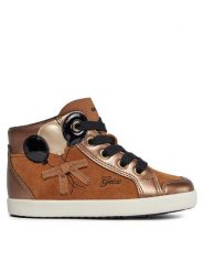 Geox Sneakersy B Kilwi Girl B36D5B 022NF C6175 S Brązowy. Brązowe buty sportowe dziewczęce Geox, bez wzorów, ze skóry, bez zapięcia. Za 179.99 zł.